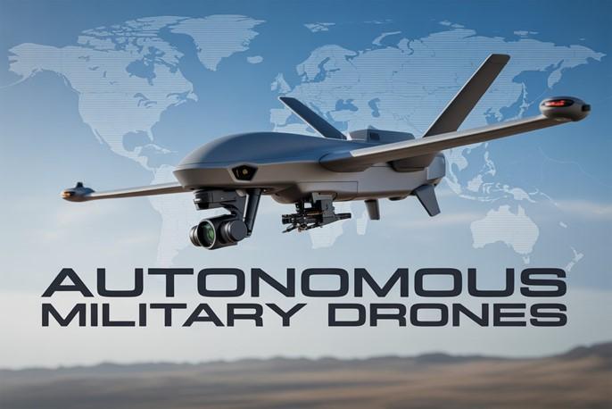 Autonomous military drones
